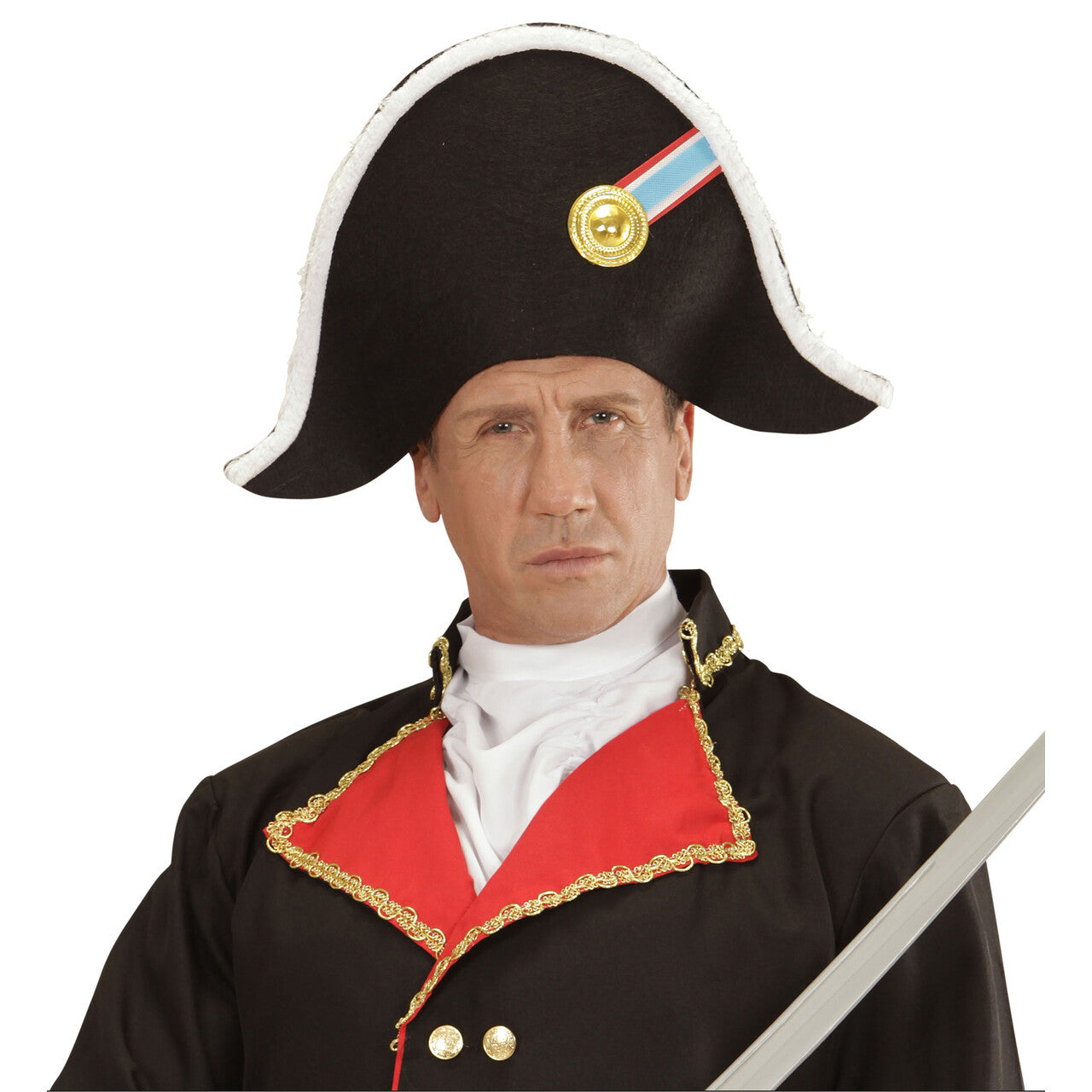 Op deze afbeelding zie je een Accessoires, van het merk Widmann. Hoed Napoleon Bonaparte