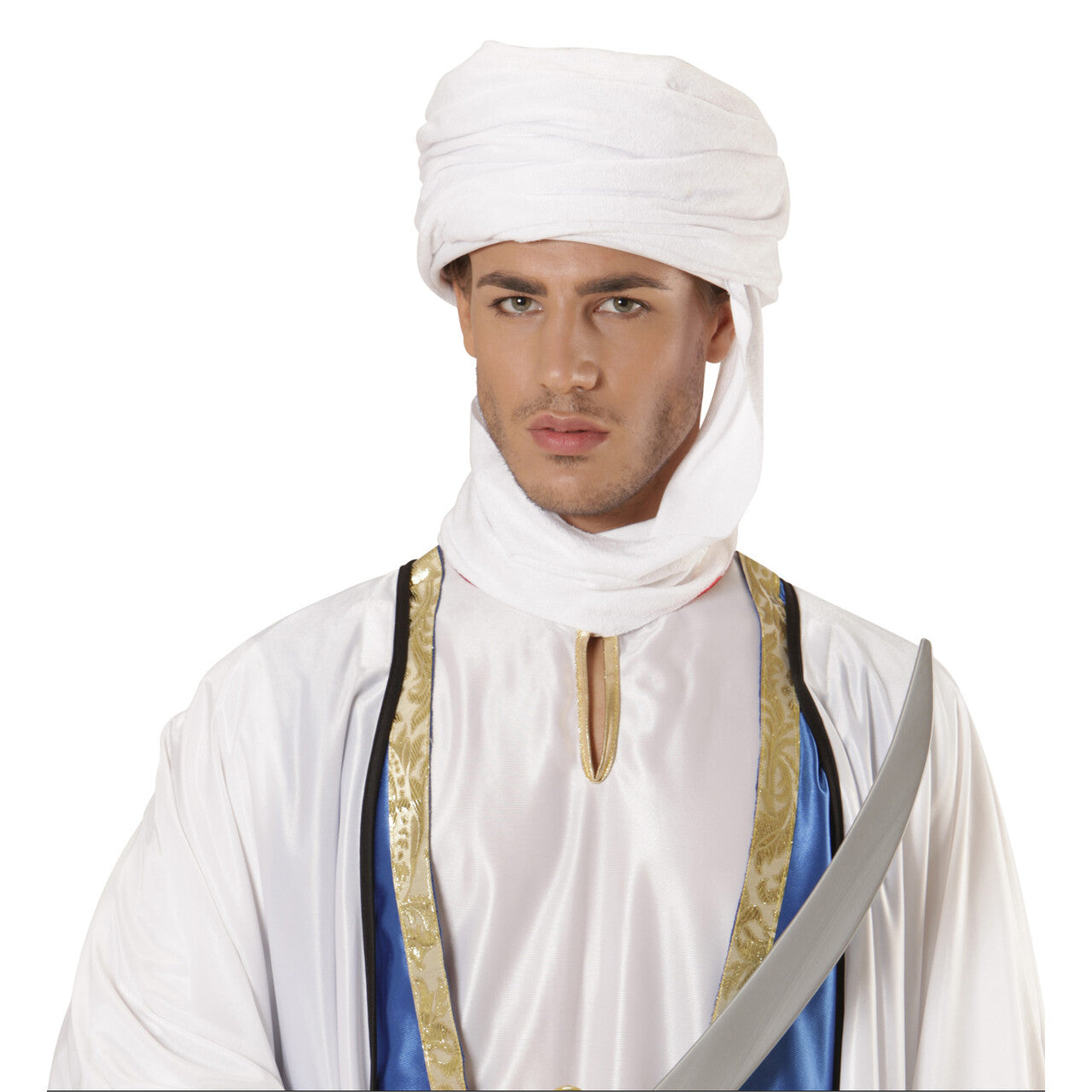Op deze afbeelding zie je een Accessoires, van het merk Widmann. Salaam Alikom Arabische Tulband