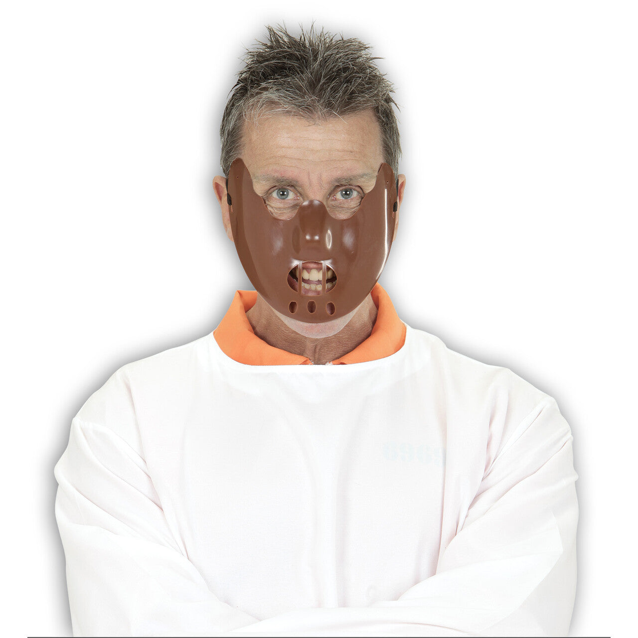 Op deze afbeelding zie je een Accessoires, van het merk Widmann. Silence Of The Lambs Masker Kanibaal