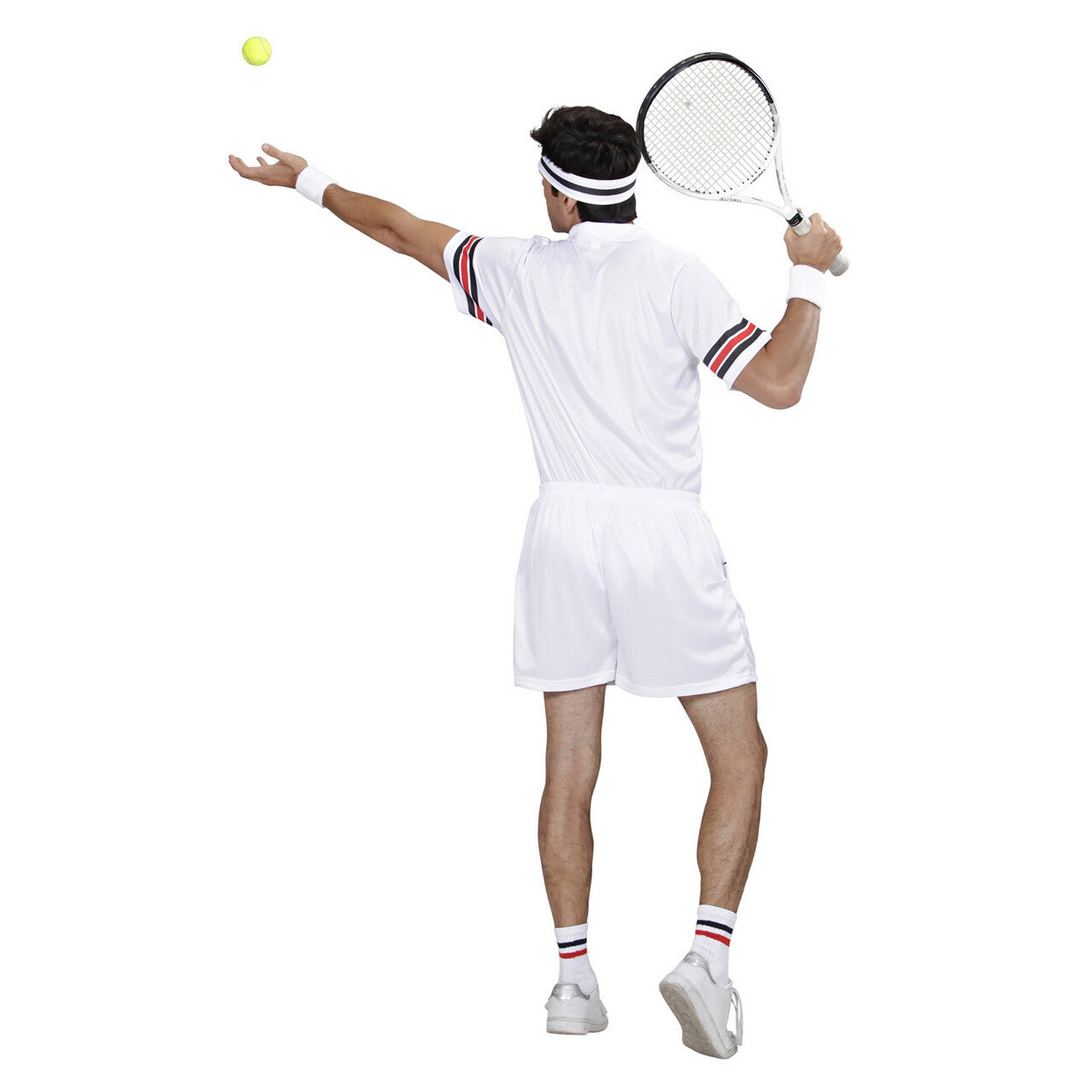 Op deze afbeelding zie je een Kostuums, van het merk Widmann. Wimbledon Tennisspeler Man Kostuum