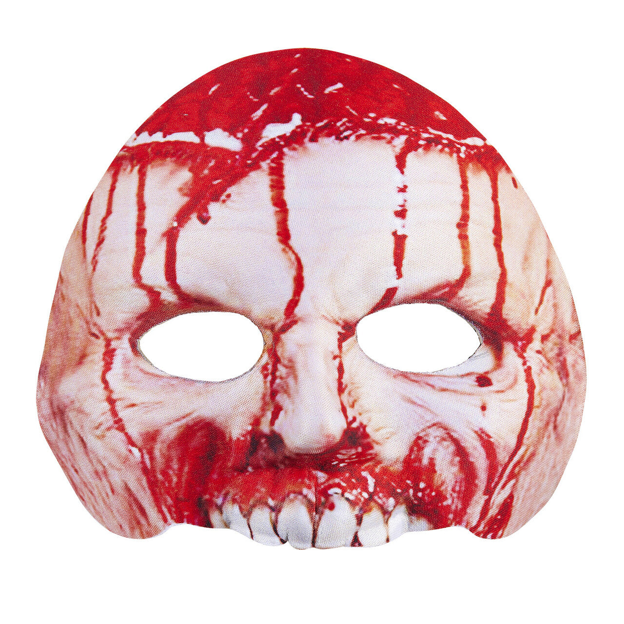 Op deze afbeelding zie je een Accessoires, van het merk Widmann. Halloween Halfmasker Kinloos Bloederige Psycho