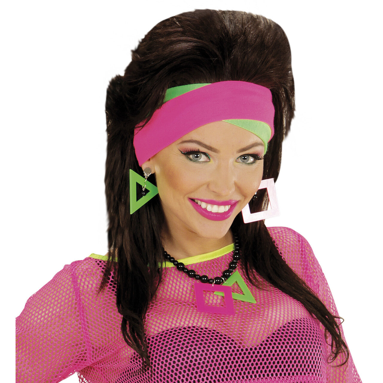 Op deze afbeelding zie je een Accessoires, van het merk Widmann. Kleurige Set Van 2 Hoofdbanden