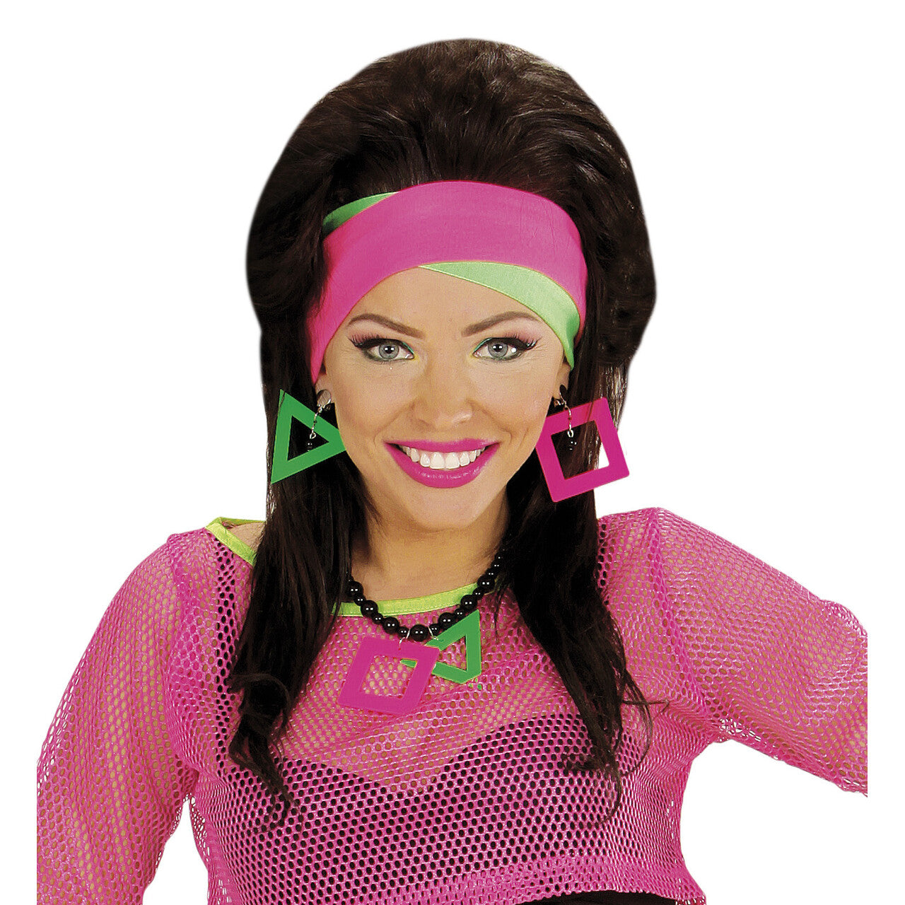 Op deze afbeelding zie je een Accessoires, van het merk Widmann. Kleurige Set Van 2 Hoofdbanden