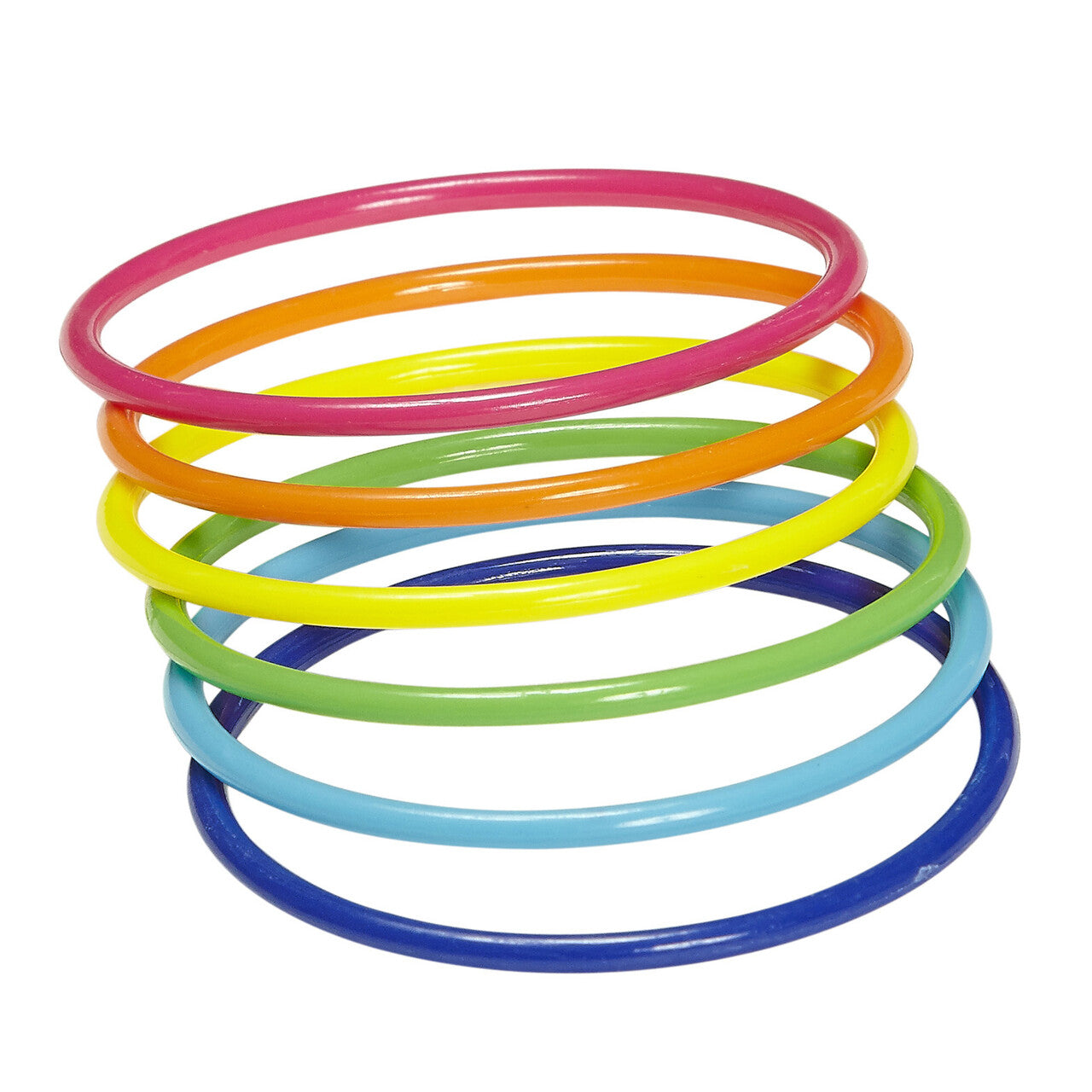 Op deze afbeelding zie je een Accessoires, van het merk Widmann. Disco 18 Armband Ringen Multikleuren