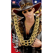 Op deze afbeelding zie je een Accessoires, van het merk Widmann. Mo Money Gouden Ketting