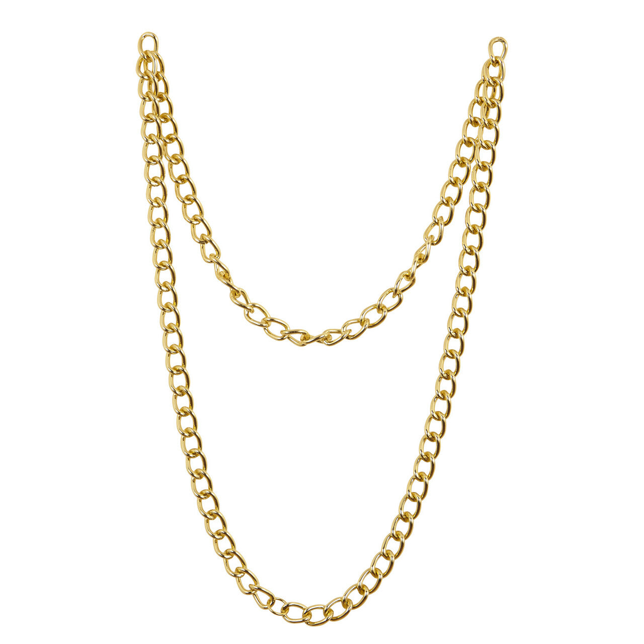 Op deze afbeelding zie je een Accessoires, van het merk Widmann. Mo Money Gouden Ketting