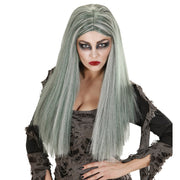 Op deze afbeelding zie je een Accessoires, van het merk Widmann. Cruella Pruik, Zombie