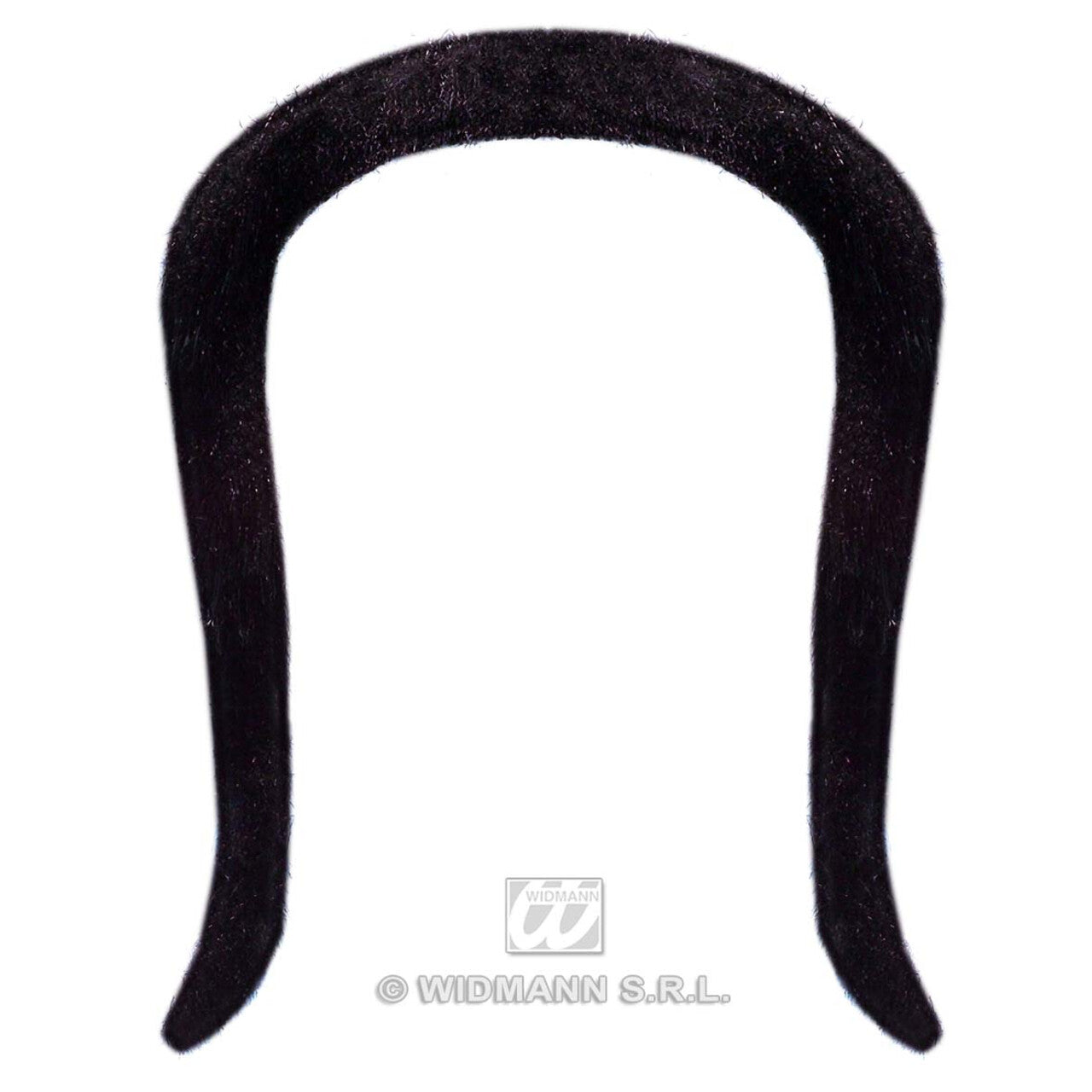Op deze afbeelding zie je een Accessoires, van het merk Widmann. Snor Zwart, Chinees