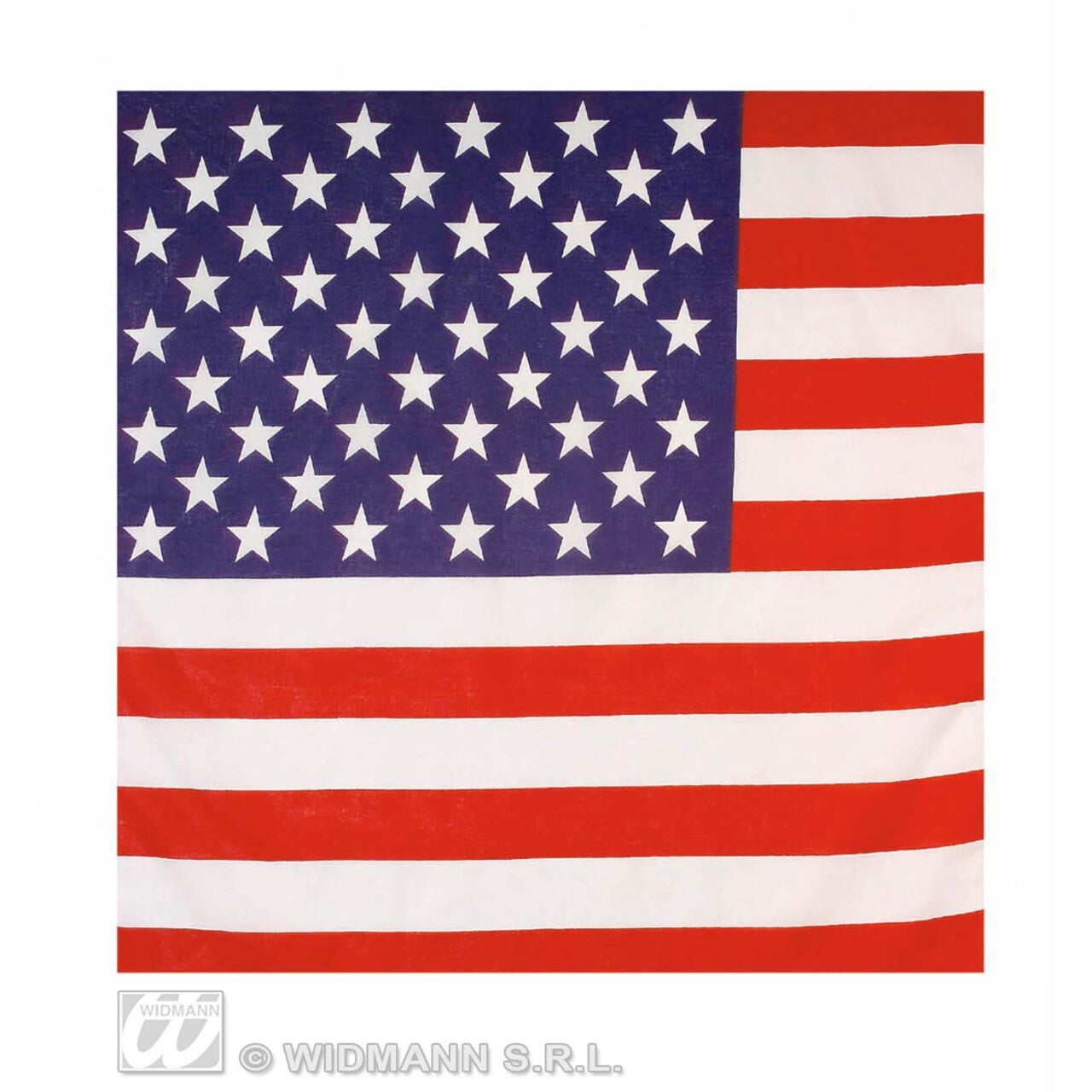 Op deze afbeelding zie je een Accessoires, van het merk Widmann. Bandana USA