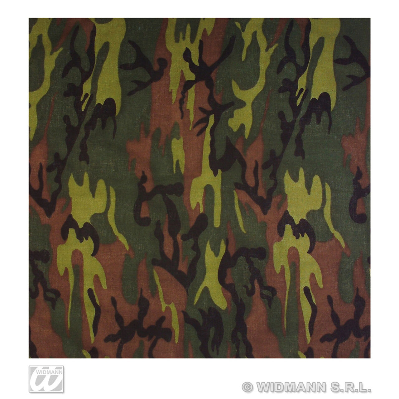 Op deze afbeelding zie je een Accessoires, van het merk Widmann. Bandana Camouflage