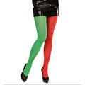 Panty Meerkleurig Rood / Groen Doe Maar