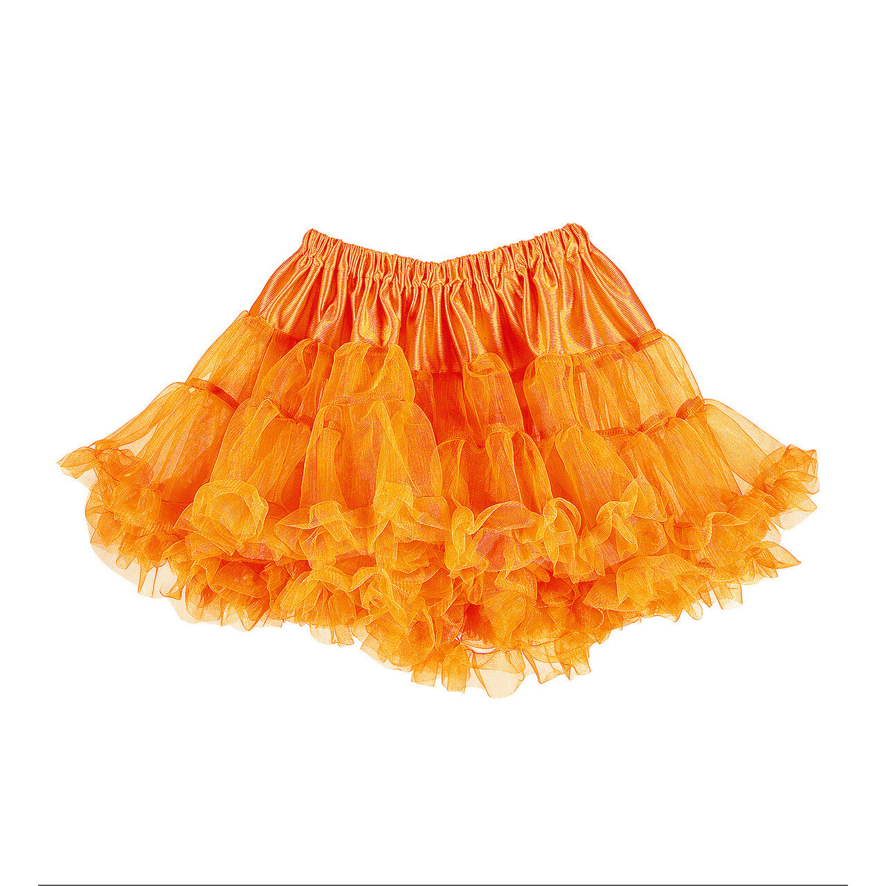 Op deze afbeelding zie je een Accessoires, van het merk Widmann. Fluff Tutu, Neon Oranje