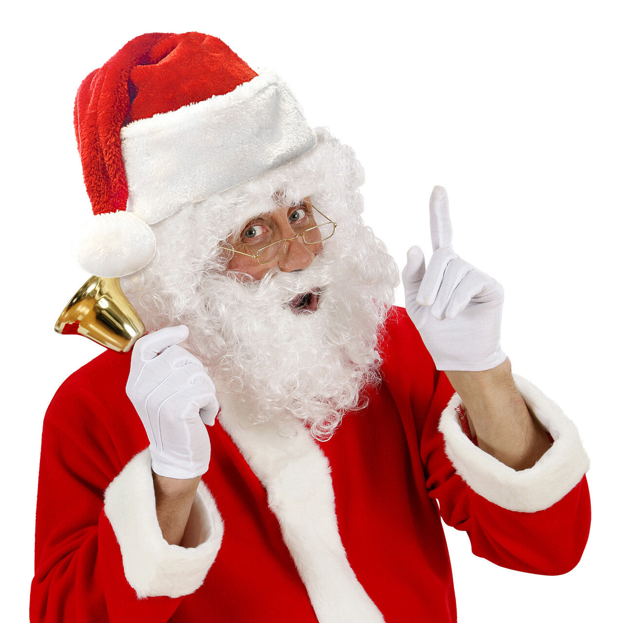 Op deze afbeelding zie je een Accessoires, van het merk Widmann. Klassieke Kerstmanmuts Pluche