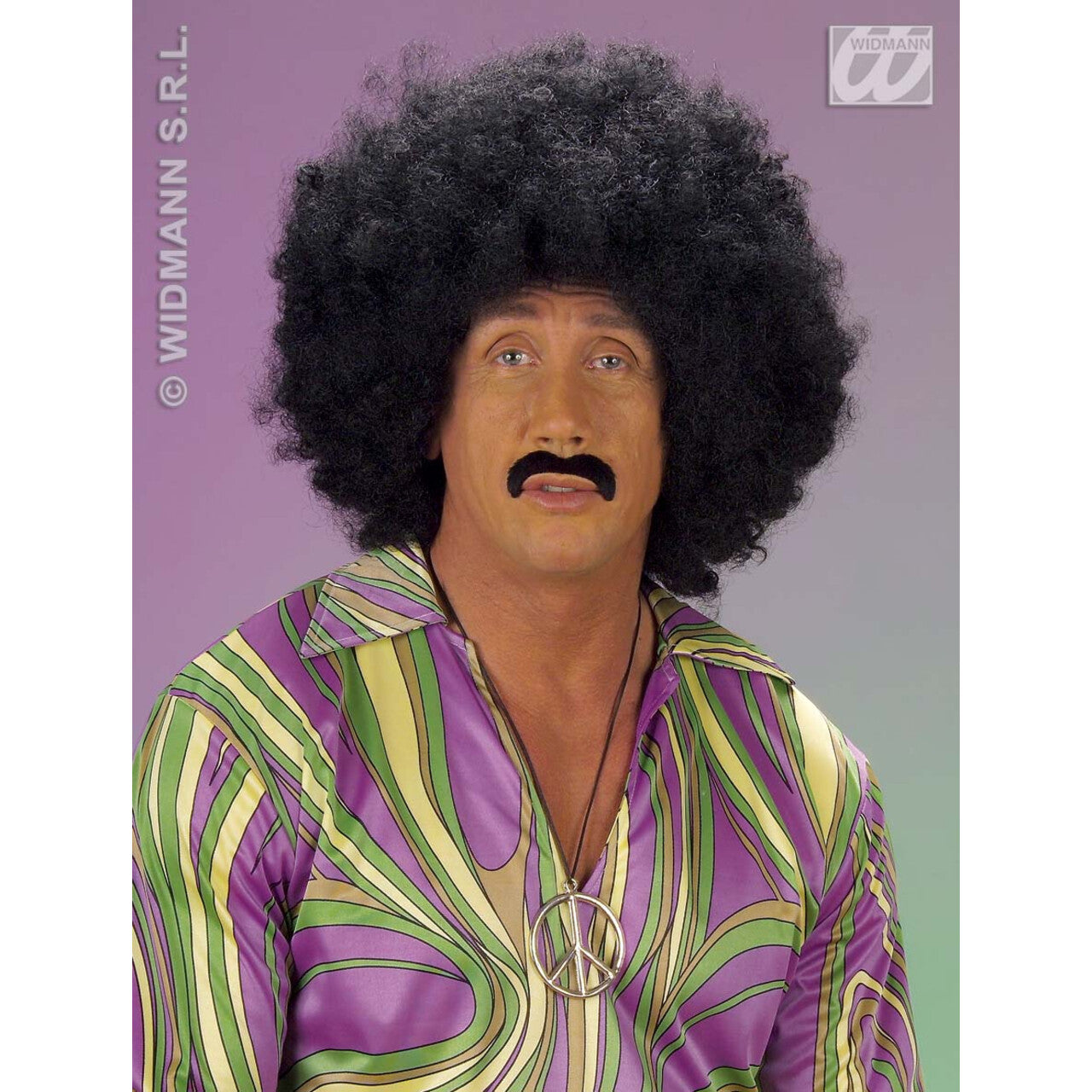 Op deze afbeelding zie je een Accessoires, van het merk Widmann. Medaillon Hippie Metaal