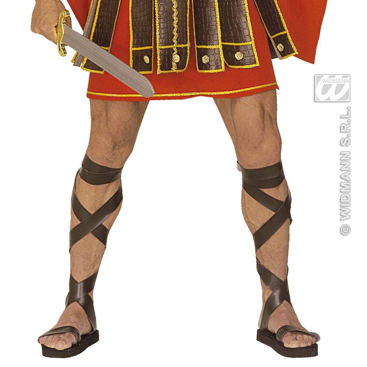 Op deze afbeelding zie je een Accessoires, van het merk Widmann. Sandalen Centurion