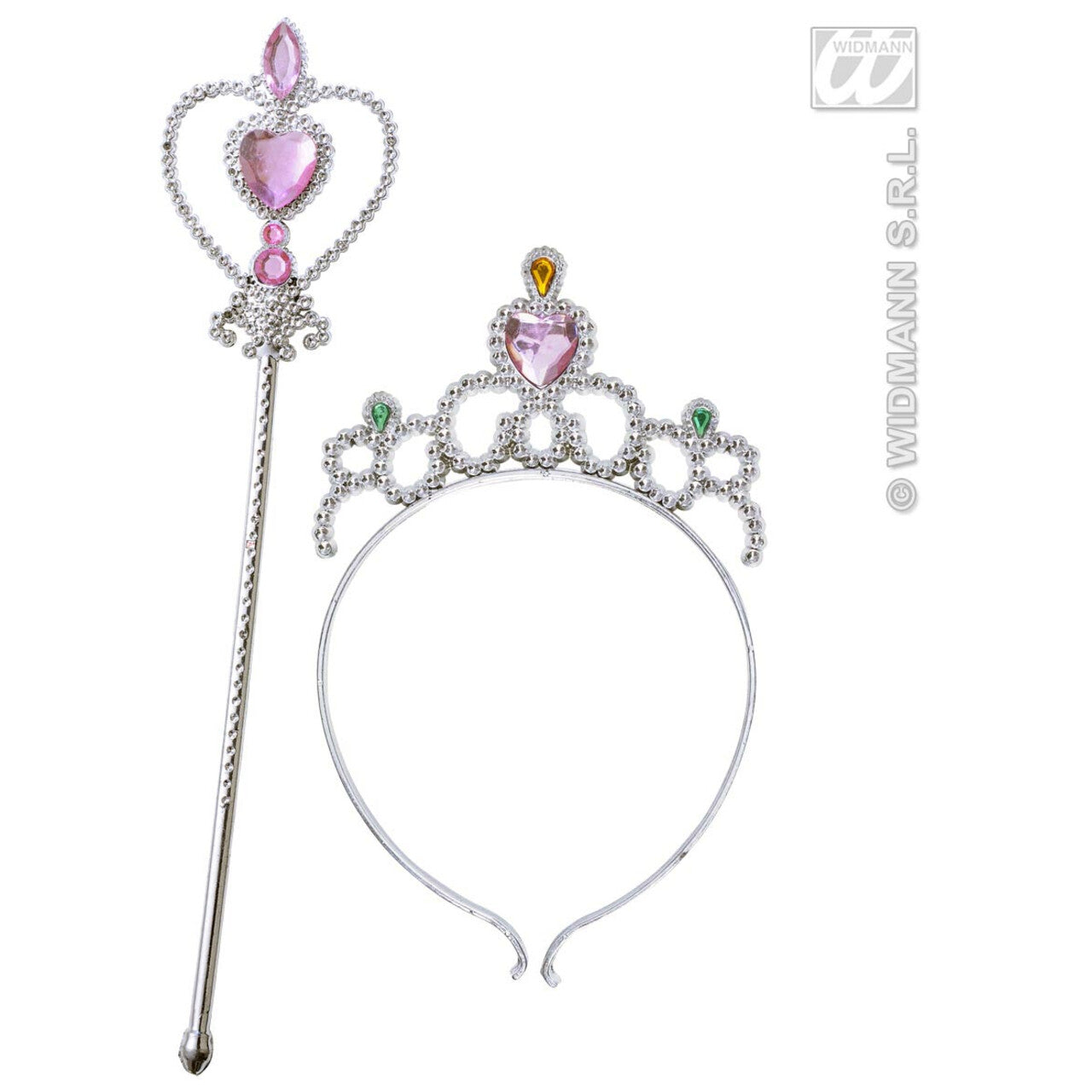 Op deze afbeelding zie je een Accessoires, van het merk Widmann. Diadeem Met Toverstaf
