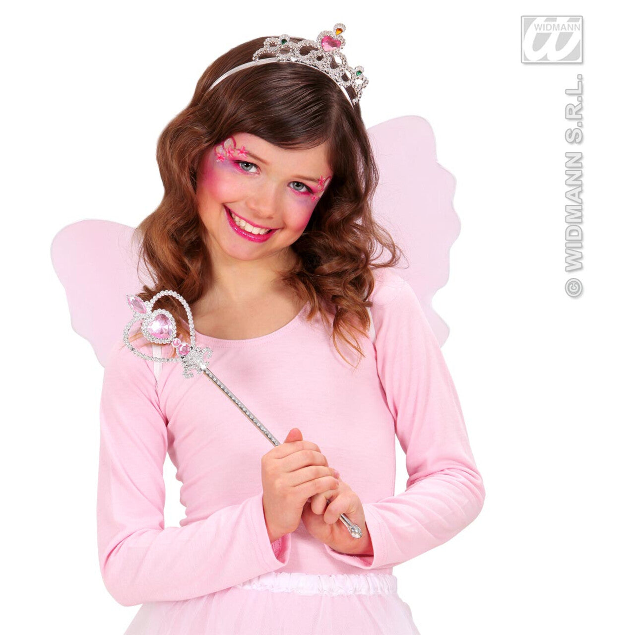 Op deze afbeelding zie je een Accessoires, van het merk Widmann. Diadeem Met Toverstaf