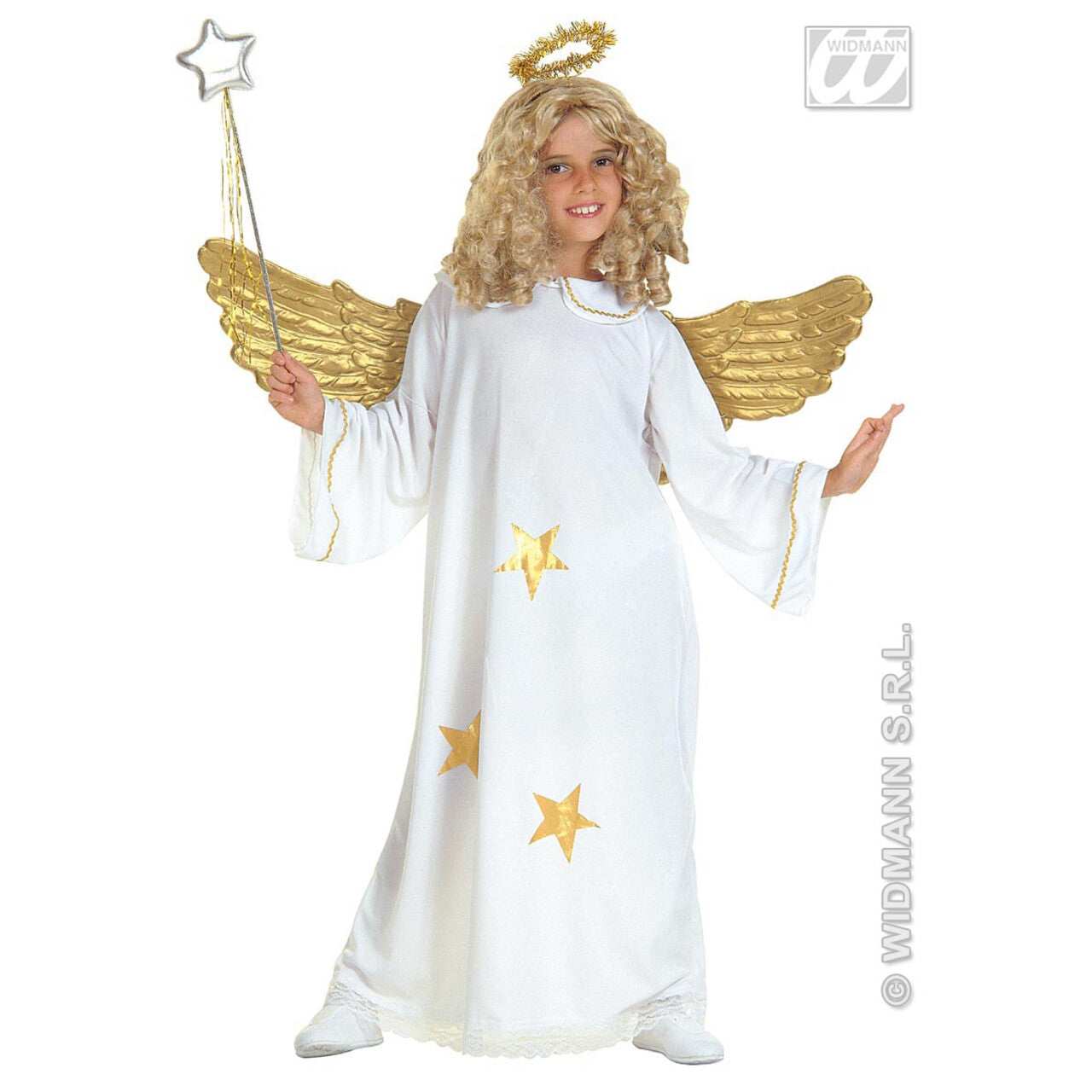 Op deze afbeelding zie je een Accessoires, van het merk Widmann. Gouden Vleugel Engel