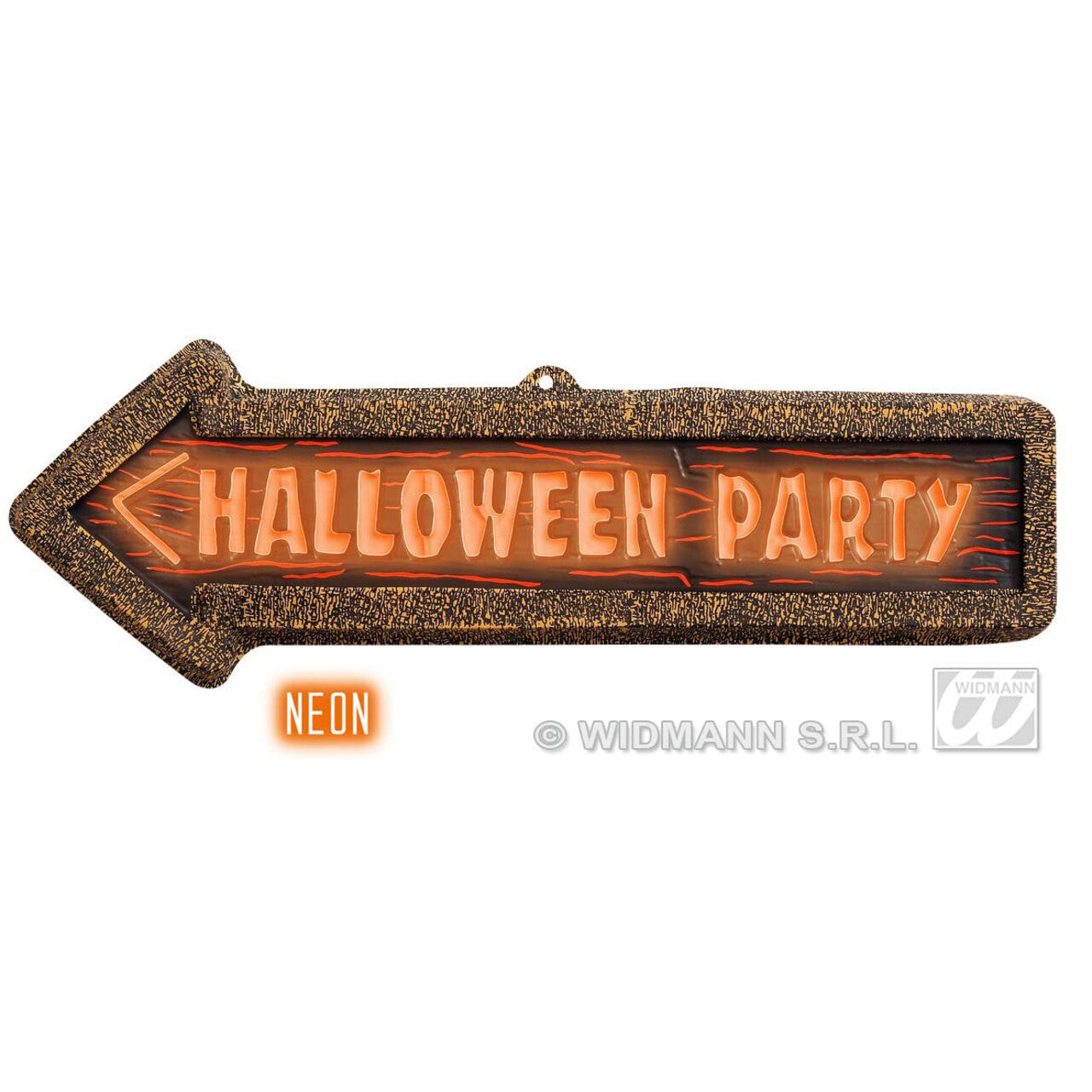 Op deze afbeelding zie je een Decoratie, van het merk Widmann. Wanddecoratie Halloweenparty