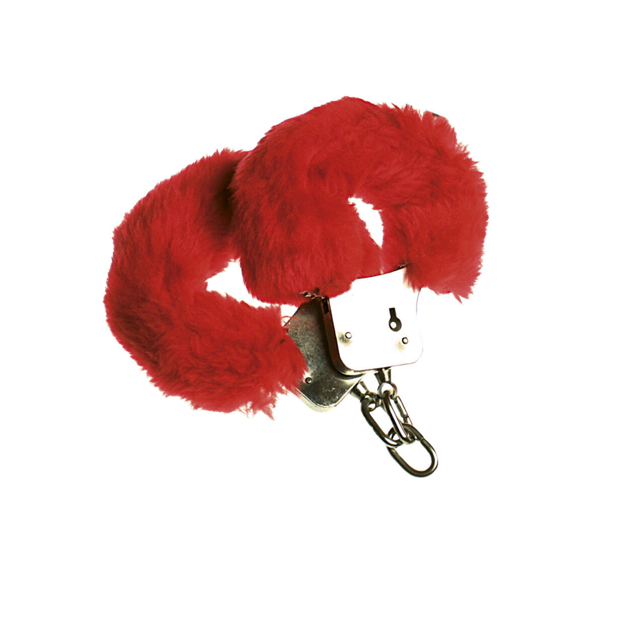 Op deze afbeelding zie je een Accessoires, van het merk Widmann. 50 Tinten Pluche Handboeien Rood