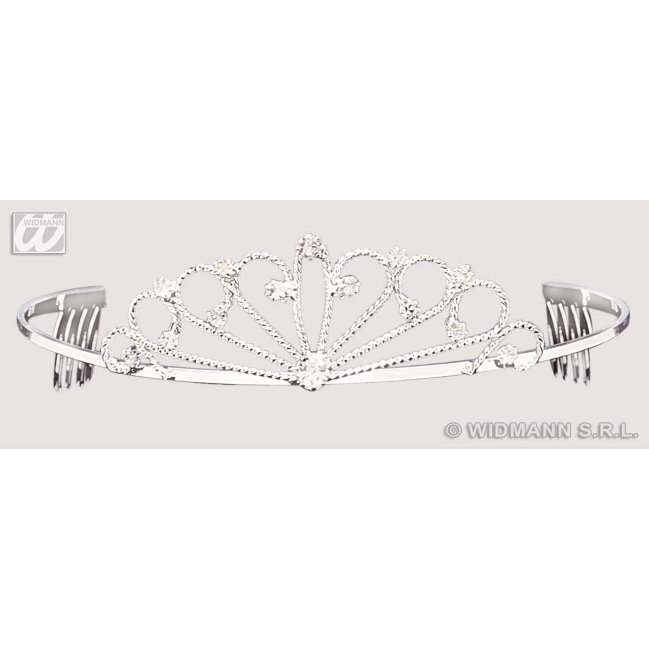 Op deze afbeelding zie je een Accessoires, van het merk Widmann. Diadeem Met Diamanten