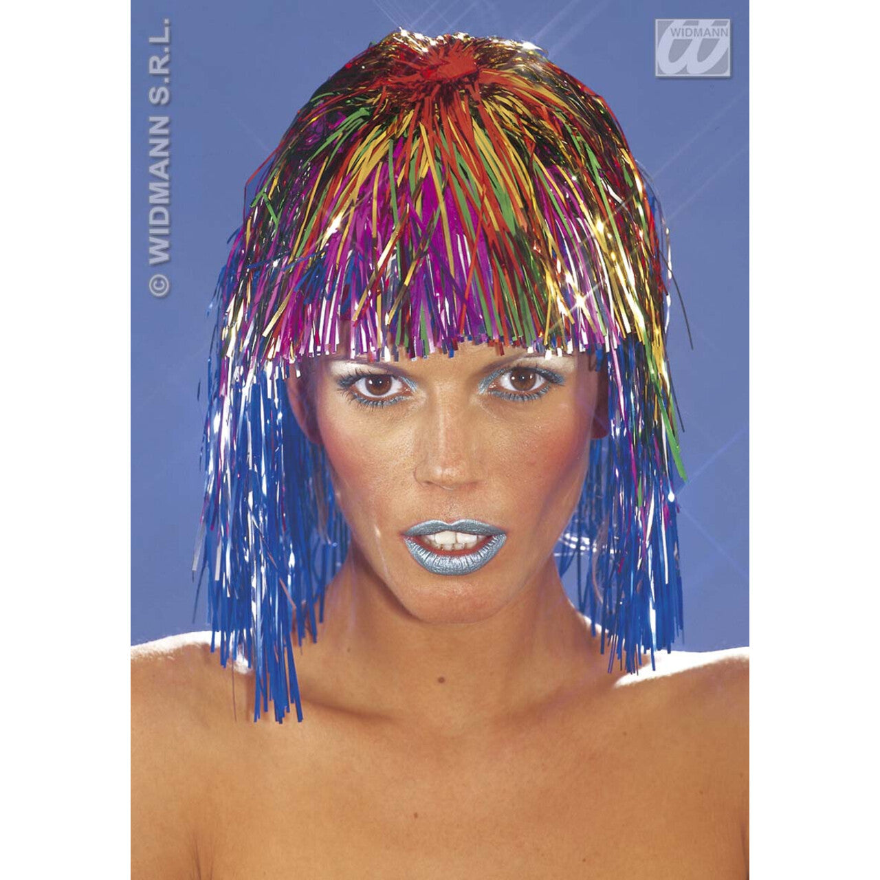 Op deze afbeelding zie je een Accessoires, van het merk Widmann. Discopruik Meerkleurig In Zak