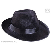 Op deze afbeelding zie je een Accessoires, van het merk Widmann. Gangsterhoed, Vilt