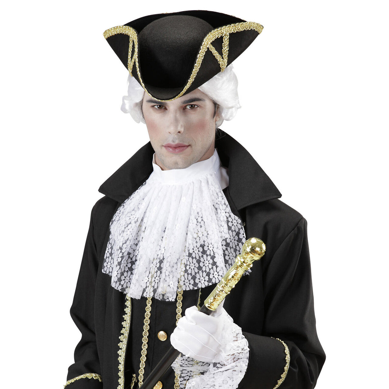 Op deze afbeelding zie je een Accessoires, van het merk Widmann. Ruiterhoed, Vilt