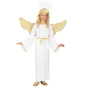 Op deze afbeelding zie je een Kostuums, van het merk Widmann. Engel Met Aureool Angel Dust Kostuum Meisje
