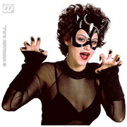 Op deze afbeelding zie je een Accessoires, van het merk Widmann. Masker Catwoman, Pvc