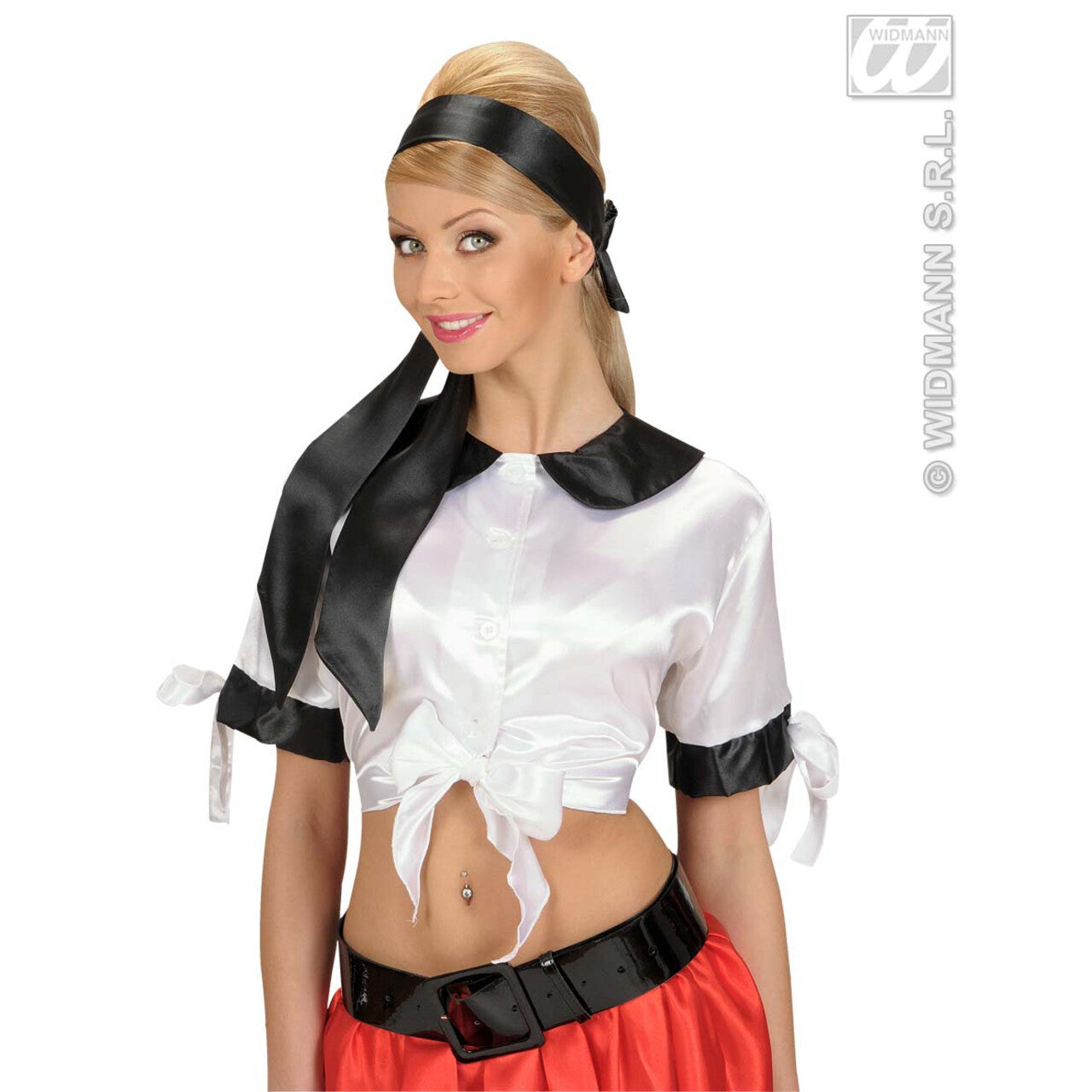 Op deze afbeelding zie je een Accessoires, van het merk Widmann. Hoofdband Zwart