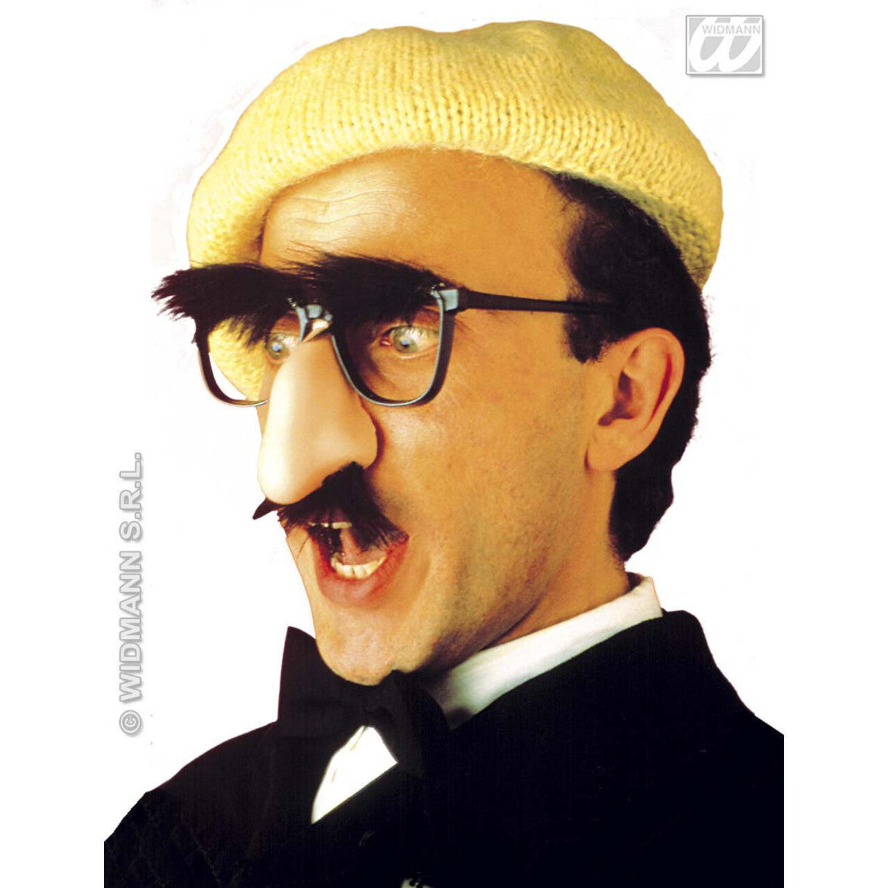 Op deze afbeelding zie je een Accessoires, van het merk Widmann. Bril Met Neus Snor En Wenkbrauwen