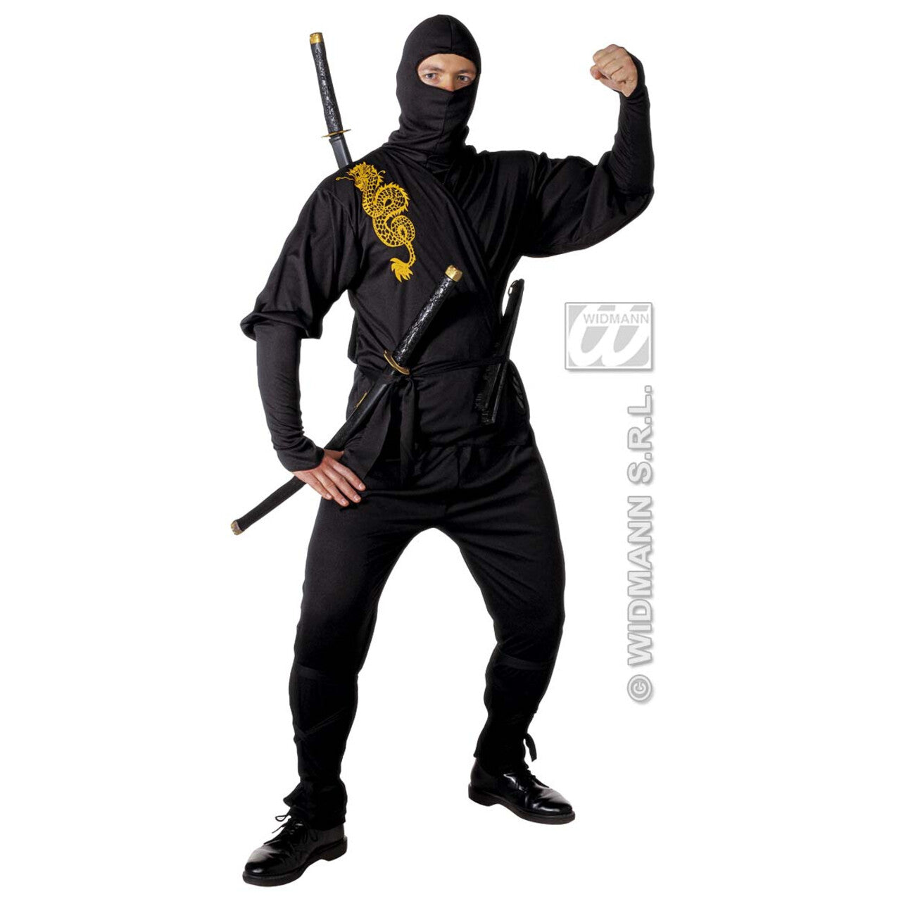 Op deze afbeelding zie je een Accessoires, van het merk Widmann. Zwaard Samurai, 75 Centimeter