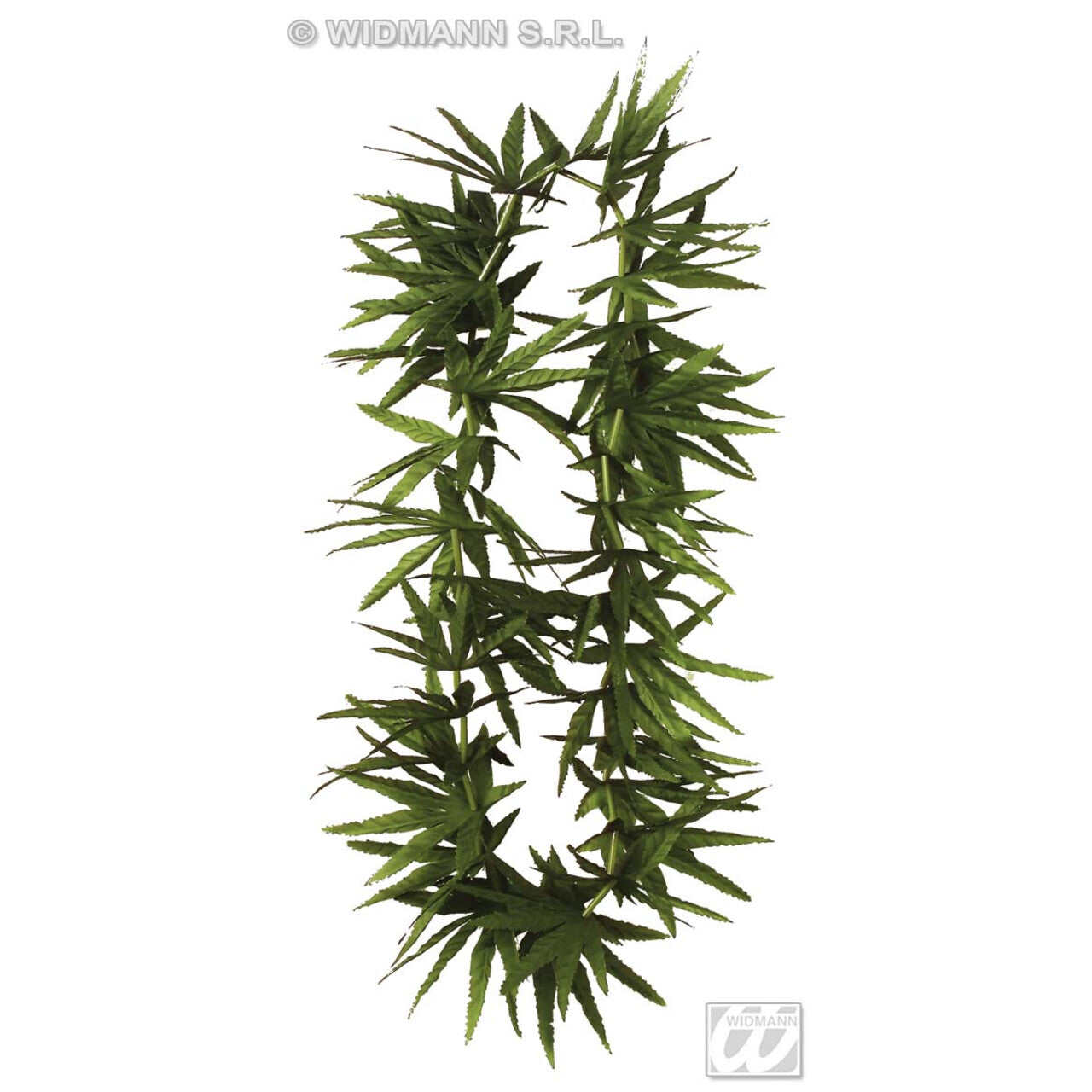 Op deze afbeelding zie je een Accessoires, van het merk Widmann. Marihuana Blad