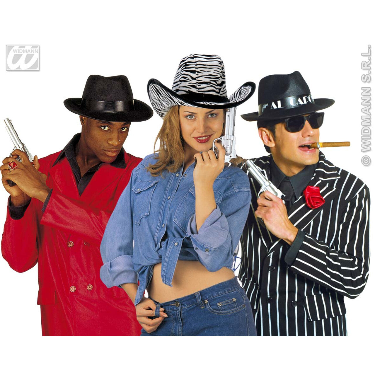 Op deze afbeelding zie je een Accessoires, van het merk Widmann. Pistool Cowboy