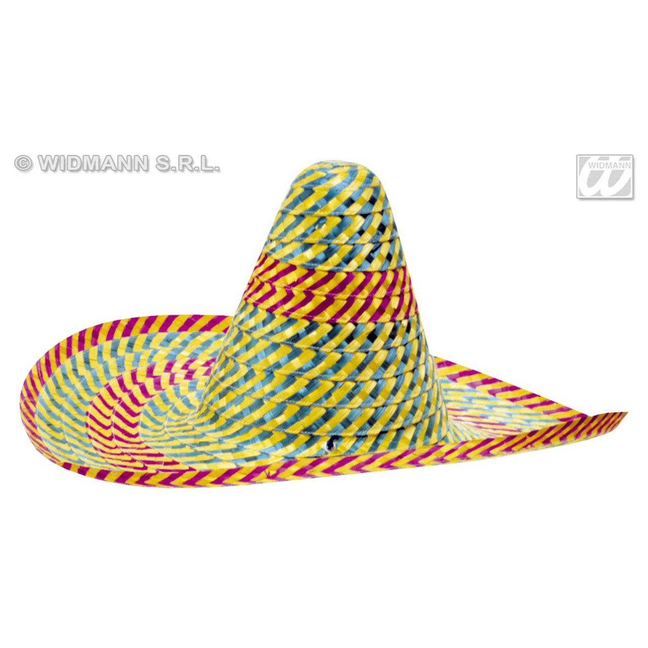 Op deze afbeelding zie je een Accessoires, van het merk Widmann. Sombrero Acapulco, 50 Centimeter Breed