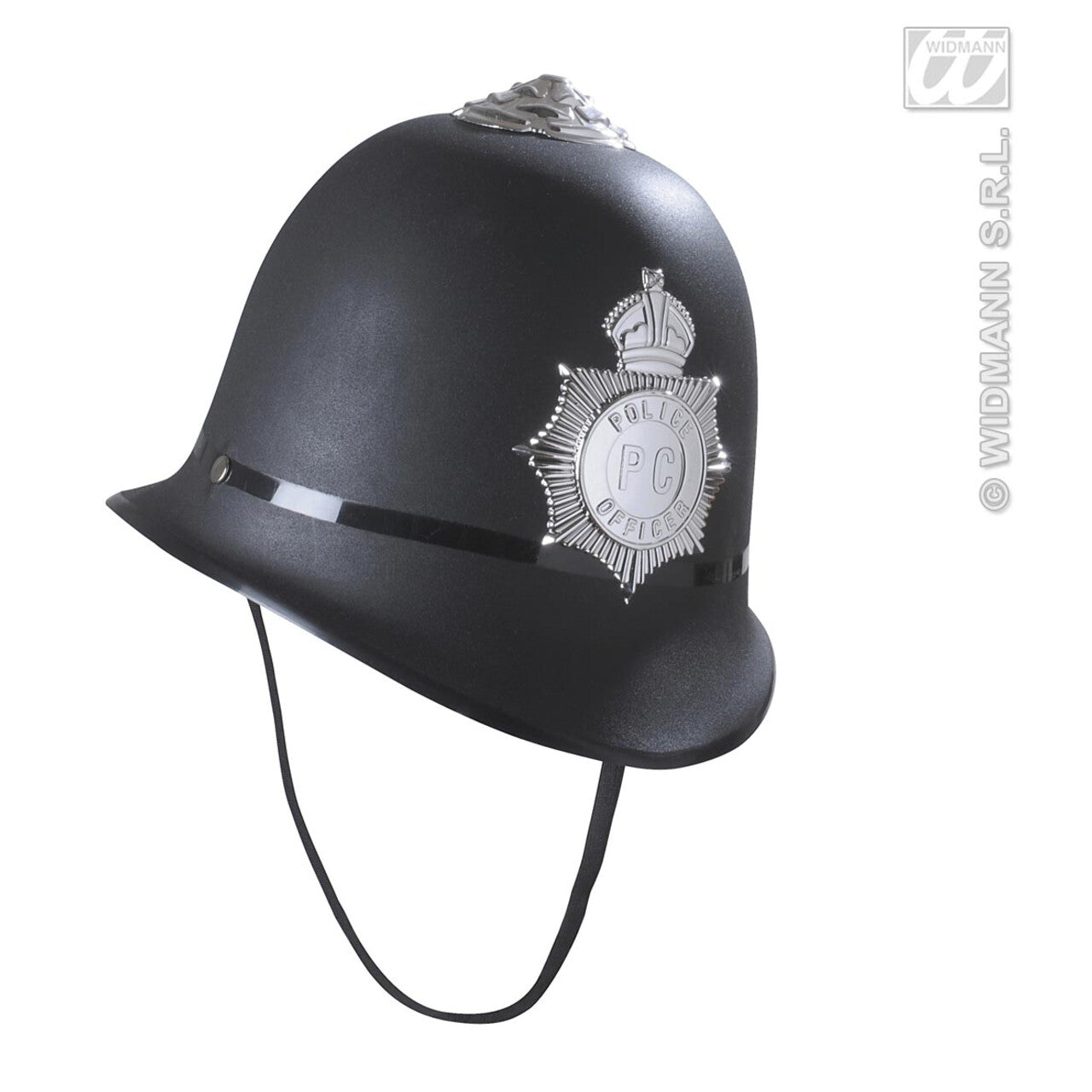 Op deze afbeelding zie je een Accessoires, van het merk Widmann. Engelse Bobbie Helm Hard Plastic