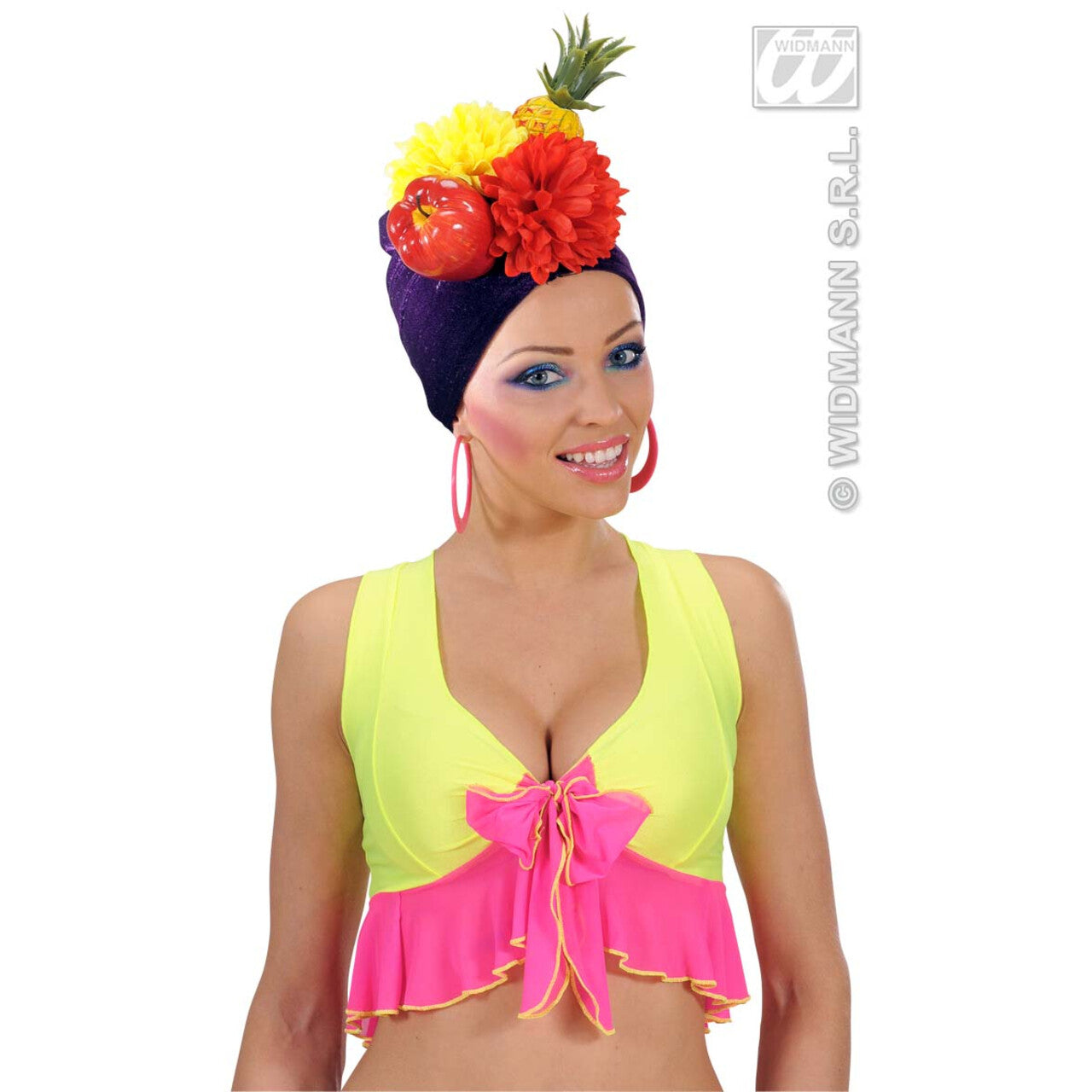 Op deze afbeelding zie je een Accessoires, van het merk Widmann. Hoofdbedekking Fruit