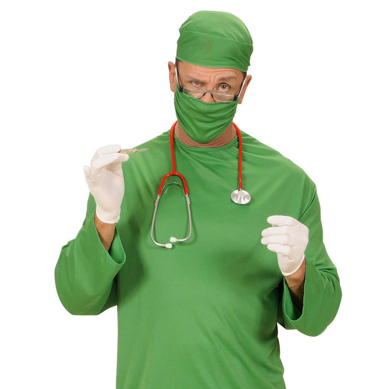 Op deze afbeelding zie je een Accessoires, van het merk Widmann. Stethoscoop Professioneel