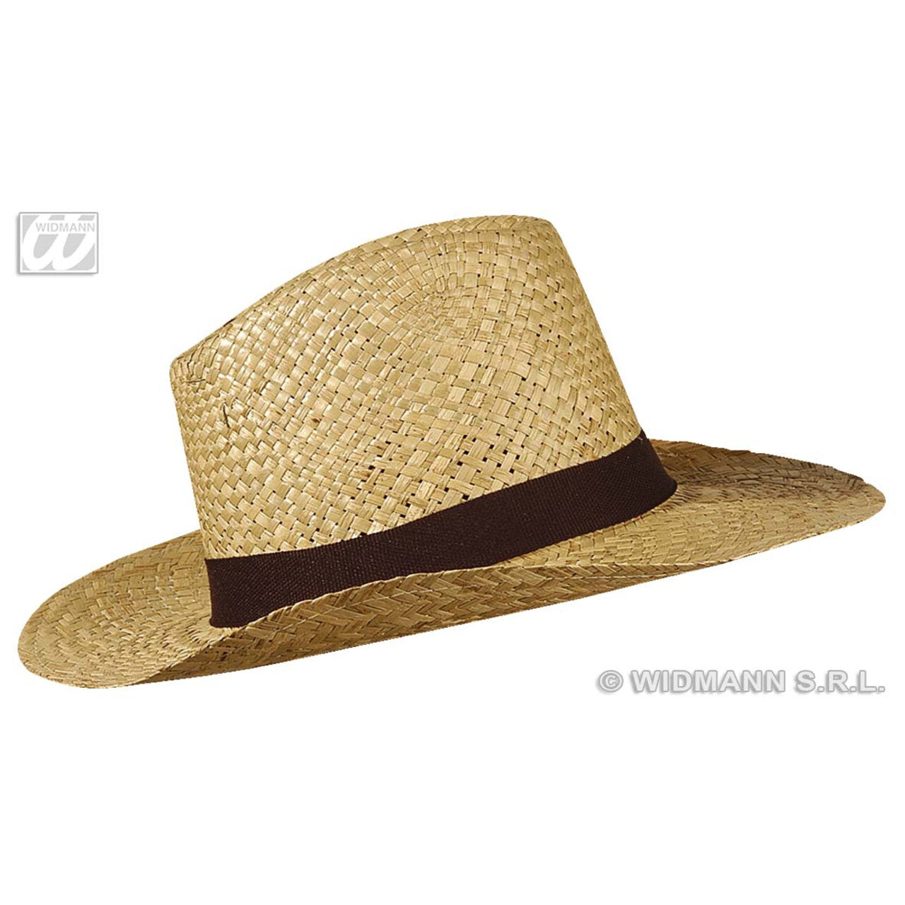 Op deze afbeelding zie je een Accessoires, van het merk Widmann. Strohoed Texas Met Band