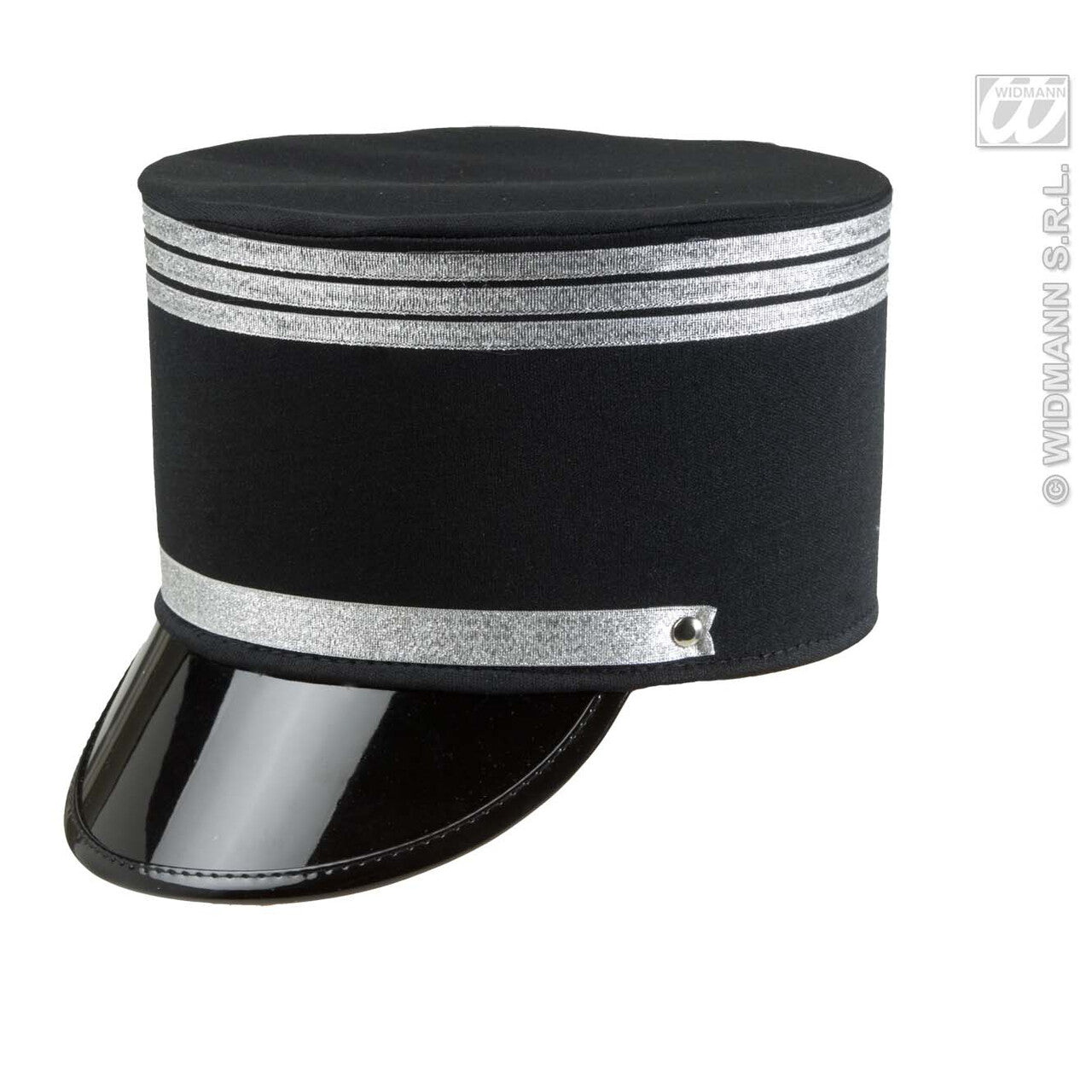 Op deze afbeelding zie je een Accessoires, van het merk Widmann. Kepi Zwart