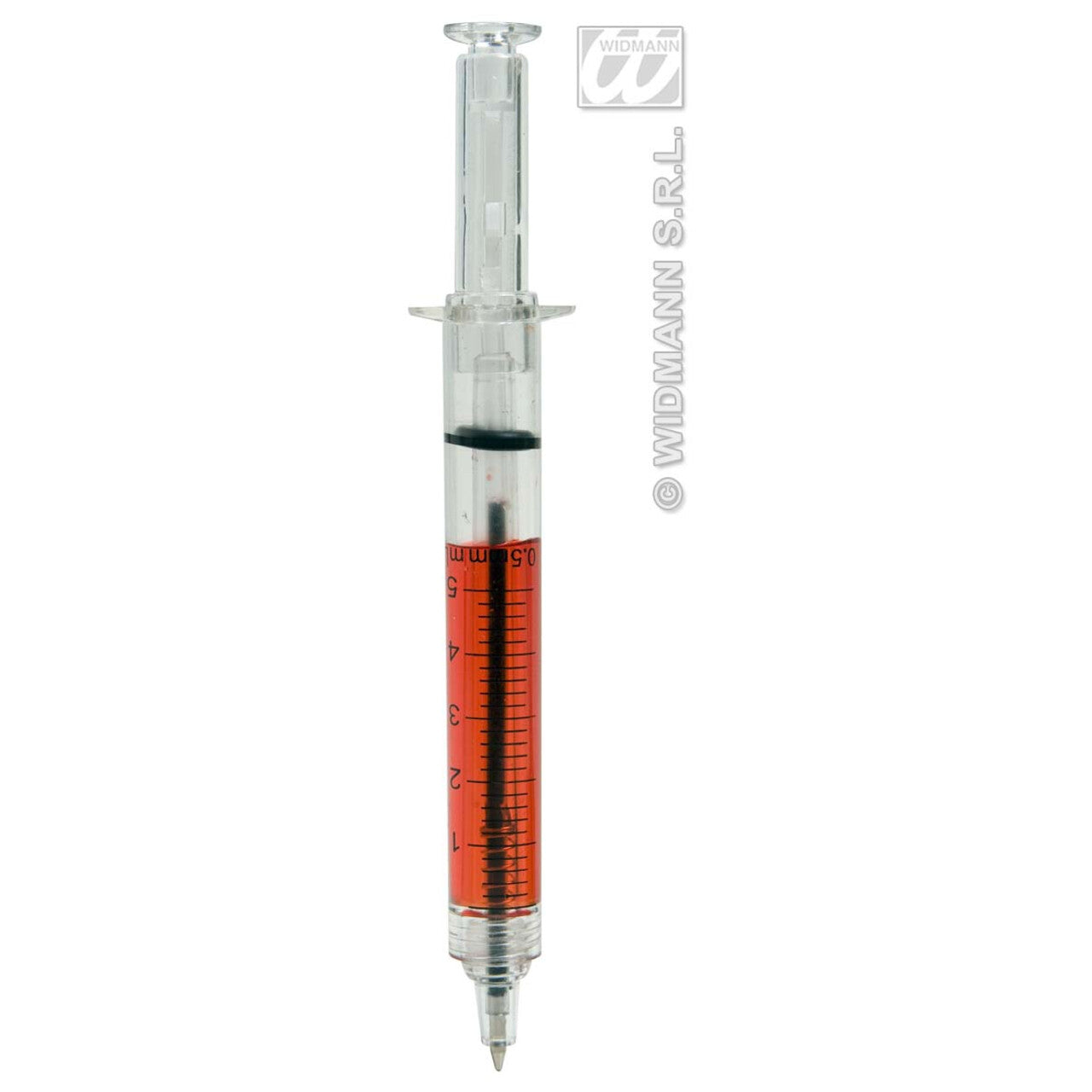 Op deze afbeelding zie je een Accessoires, van het merk Widmann. Spuit Met Bloed