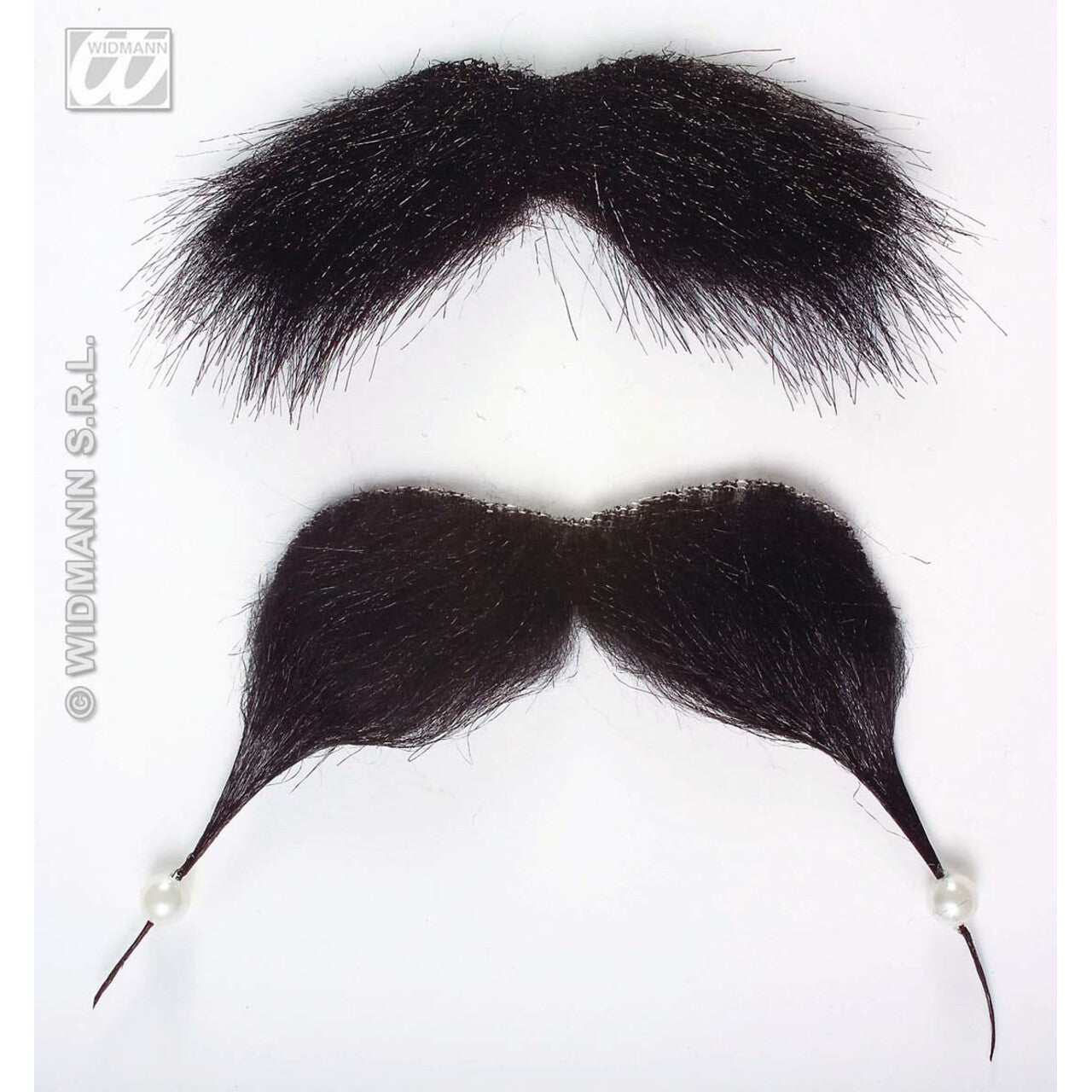 Op deze afbeelding zie je een Accessoires, van het merk Widmann. Piraten Snor En Sik
