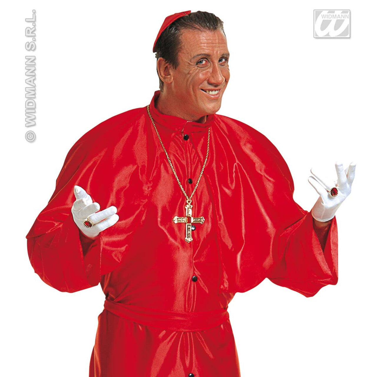 Op deze afbeelding zie je een Accessoires, van het merk Widmann. Kardinaal Set