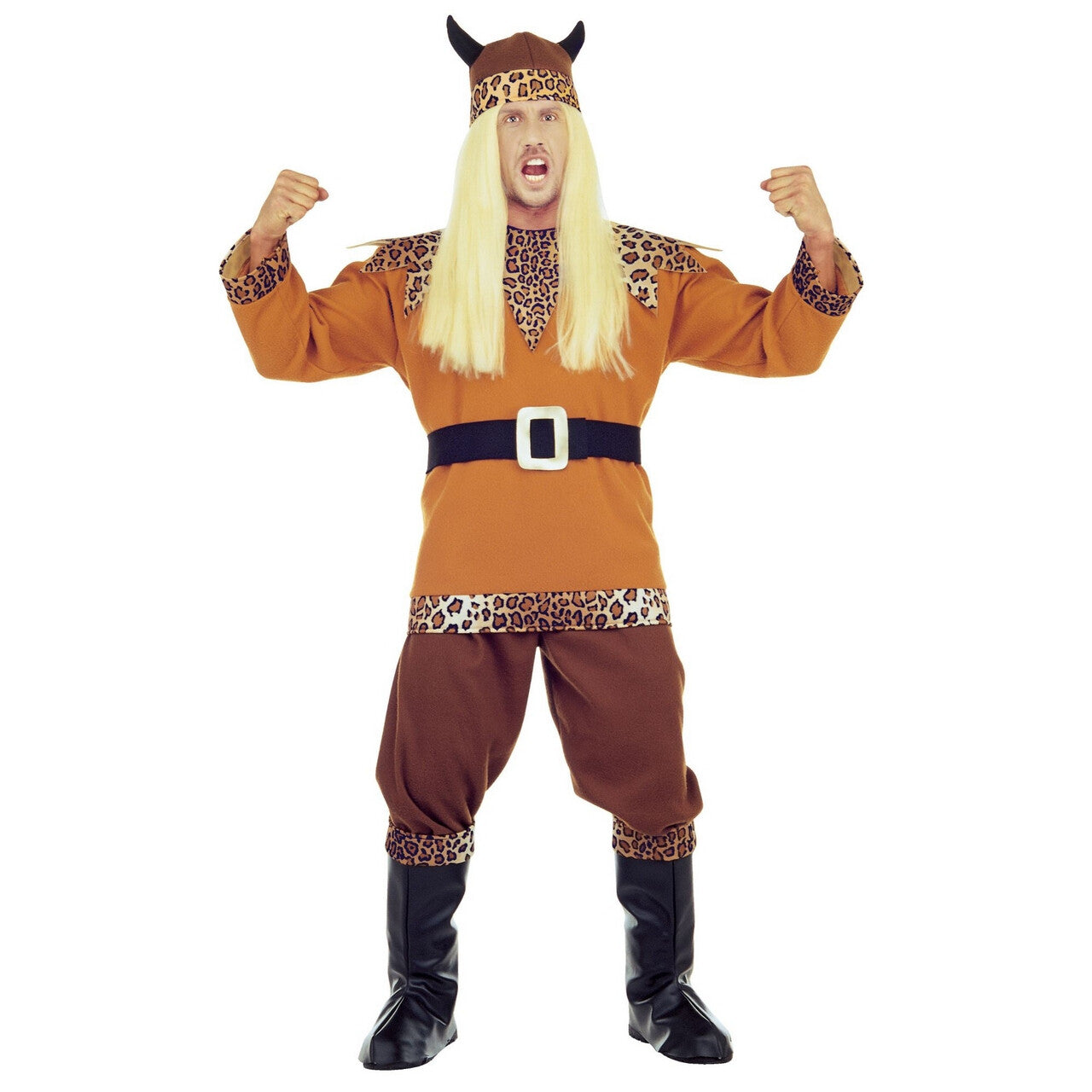 Op deze afbeelding zie je een Kostuums, van het merk Widmann. Noorse Viking Kostuum Man