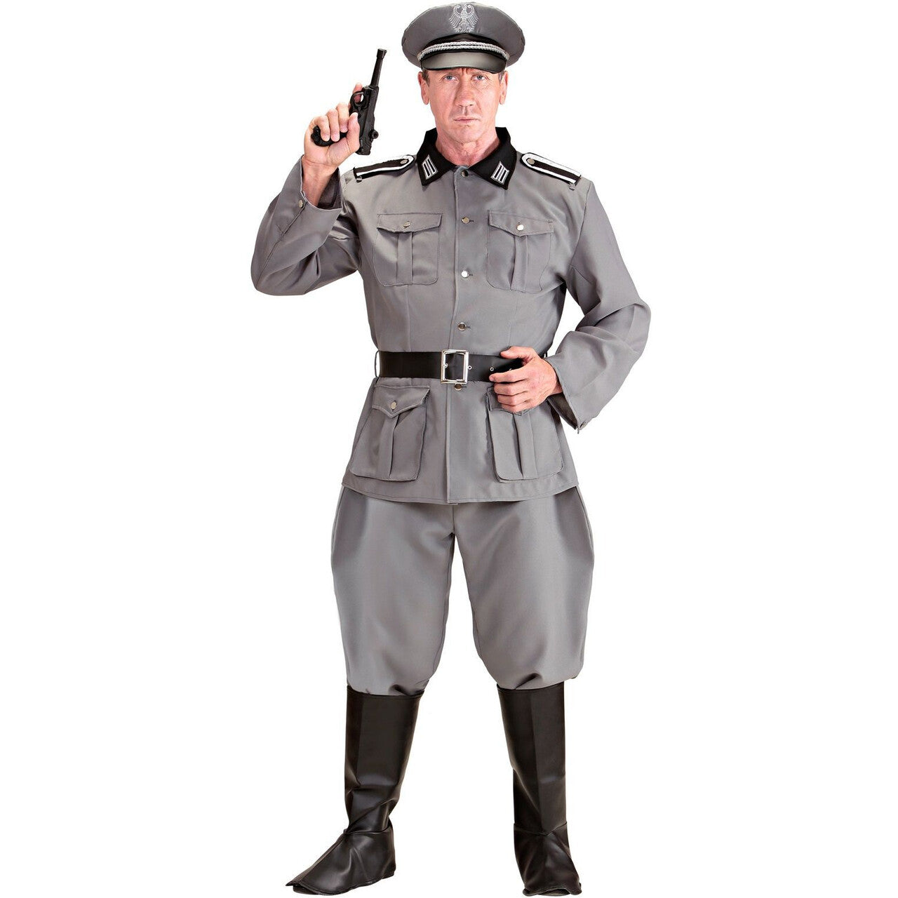 Op deze afbeelding zie je een Kostuums, van het merk Widmann. Herr Hans Von Klausewitz Kostuum Man