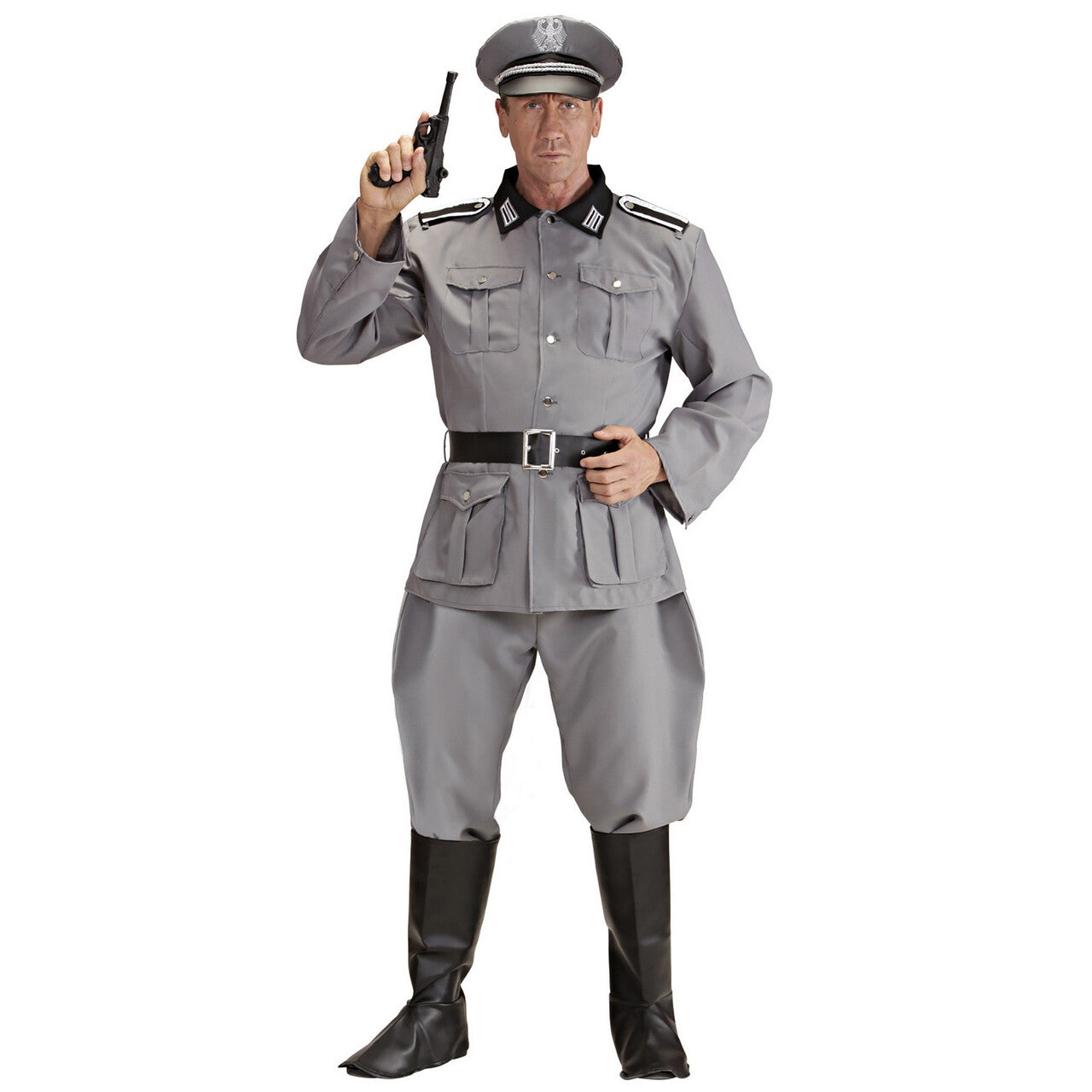 Op deze afbeelding zie je een Kostuums, van het merk Widmann. Herr Hans Von Klausewitz Kostuum Man