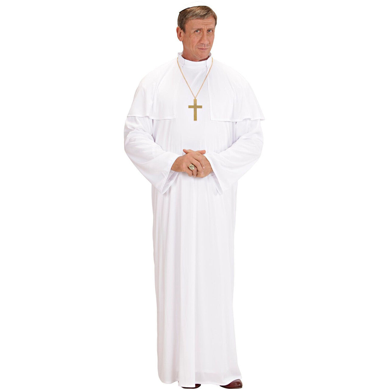 Op deze afbeelding zie je een Kostuums, van het merk Widmann. Paus Zijne Koninklijke Heiligheid Kostuum Man