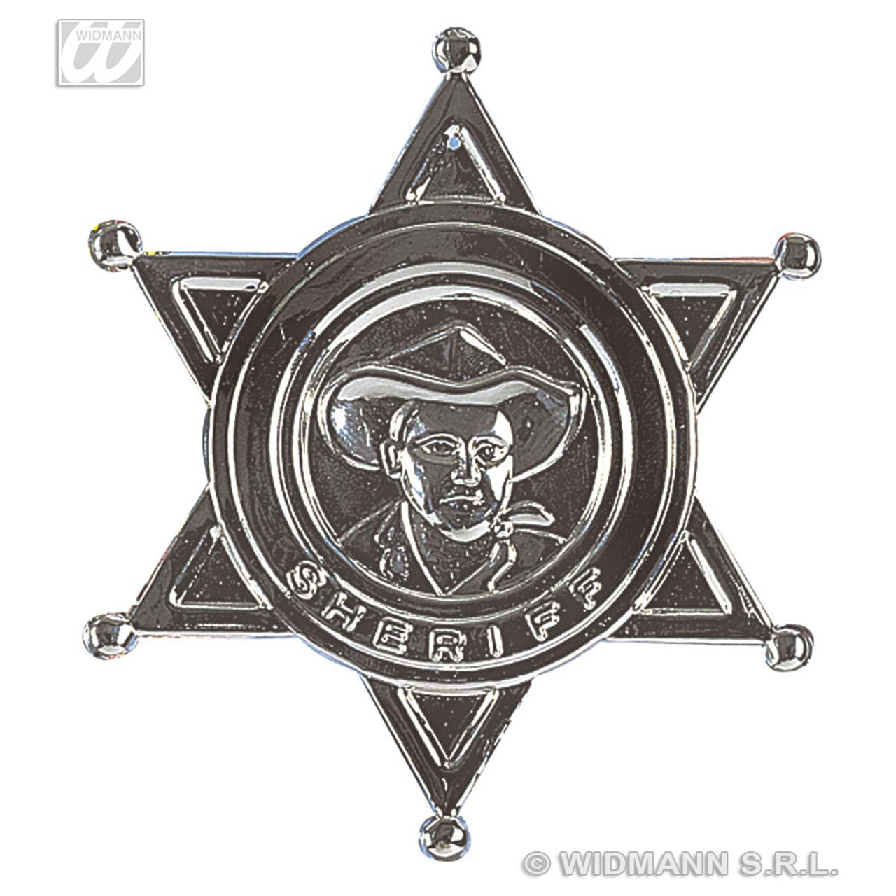 Op deze afbeelding zie je een Accessoires, van het merk Widmann. Sheriff Ster