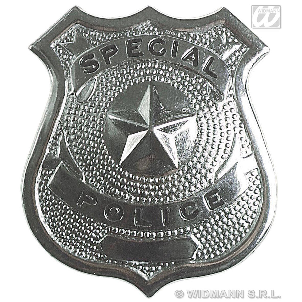 Op deze afbeelding zie je een Accessoires, van het merk Widmann. Badge Special Police
